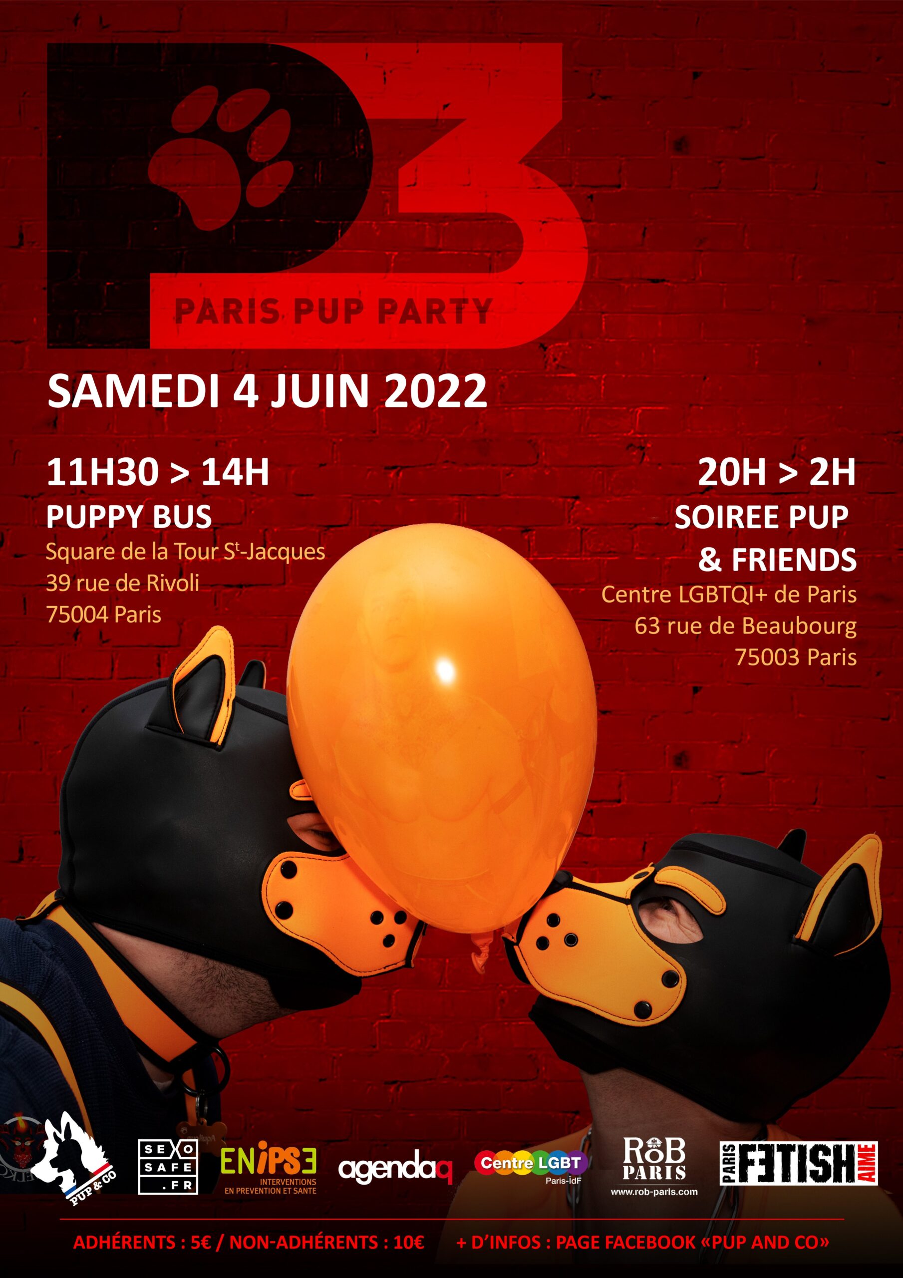 Paris Pup Party (P3) et Puppy Bus